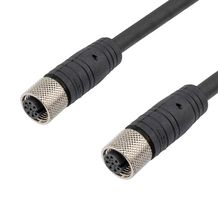 L-COM TRG863-P6B-3M SENSOR CORD, M12 RCPT-RCPT, 9.8FT