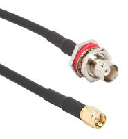 AMPHENOL RF 095-850-246-012 RF CORD, BNC BHD JACK-SMA PLUG, 12"