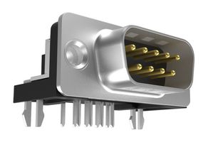 AMPHENOL COMMUNICATIONS SOLUTIONS FCE17E09PB490 FILTERED D-SUB CONN, R/A PLUG, 9POS, DE