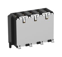 ERNI - TE CONNECTIVITY 214548-E MEZZANINE CONN, RCPT, 5POS, 1ROW, 2MM
