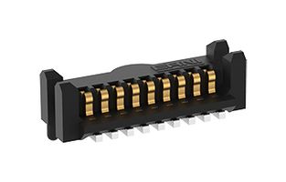 ERNI - TE CONNECTIVITY 224920-E MEZZANINE CONN, HERMA, 9POS, 1ROW, 0.8MM