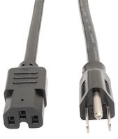 EATON TRIPP LITE P019-004 POWER CORD, NEMA 5-15P/IEC C15, 4FT, 15A