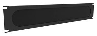HAMMOND BRP2UBK RACK PANEL, STEEL, 2U, BLACK
