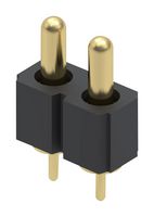 MILL-MAX 821-22-002-10-004101 CONNECTOR, HEADER, 2POS, 1ROW, 2.54MM