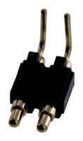 MILL-MAX 829-22-002-20-001101 CONNECTOR, HEADER, 2POS, 1ROW, 2.54MM