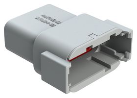 AMPHENOL SINE/TUCHEL ATM04-12PA CONNECTOR HOUSING, RCPT, 12POS