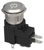 TE CONNECTIVITY - ALCOSWITCH AVH19MSFP3241604. ANTI VANDAL SW, 16A, 125V, SPDT, 19.1MM