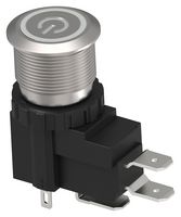TE CONNECTIVITY - ALCOSWITCH AVH19MSFE16242604. ANTI VANDAL SW, 26A, 250V, SPDT, 19.1MM