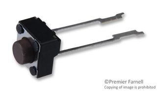 MULTICOMP PRO MC32881 SWITCH, TACTILE, SPST-NO, 50mA, THOUGH H