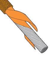 OMEGA HTMG-1CU-612S/C-100. HOOK-UP WIRE, 12 AWG, TAN, 100 FT