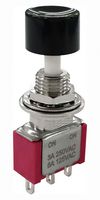 MULTICOMP PRO MP-PB8-AA22A1QE-3. PB SWITCH, SPDT, 6A, 125VAC/28VDC, PANEL
