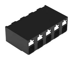 WAGO 2086-3205/700-000/997-607 TB, WIRE TO BRD, R/A, 5POS, 16AWG