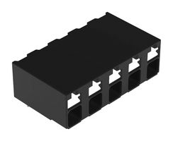 WAGO 2086-3225 TB, WIRE TO BRD, R/A, 5POS, 16AWG
