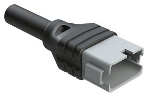 AMPHENOL SINE/TUCHEL AT04GY-12PA-N-TPE-M5 CABLE ASSY, 12P PLUG-FREE END, 5M
