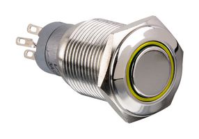 ARCOLECTRIC / BULGIN LIMITED MP0045/1D1AM220S VANDAL RESISTANT SW, DPDT, 3A, 250V, AMB