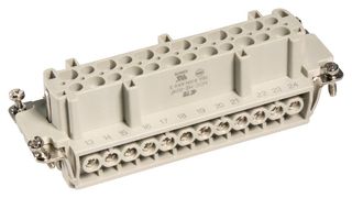 AMP - TE CONNECTIVITY HE-024-F INSERT, RECEPTACLE, 24POS, SCREW