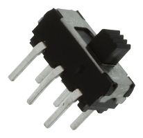 APEM MHSS1104 SLIDE SWITCH, SPDT, 0.3A, 6VDC, TH