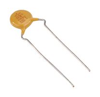 VISHAY F101K25Y5RN63K5R. CAP, DISC, Y5R, 100PF, 1KV, RADIAL