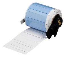BRADY M6-125-175-342-WT LABEL, HEAT SHRINK, 3.175MMX44.45MM, WHT