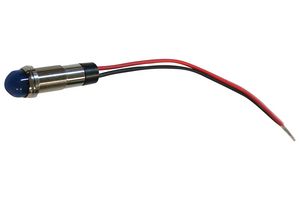 DIALIGHT 656-3404-303F LED INDICATOR, PANEL, 12.7MM, BLUE, 24V