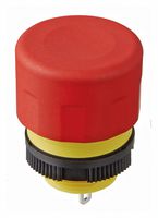 NKK SWITCHES FF0116BACEEA01 E-STOP SWITCH, SPST-NC, 0.5A, 24VDC