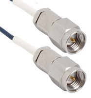 AMPHENOL SV MICROWAVE 7029-3437 COAX CABLE, SMA PLUG-SMA PLUG, 6"