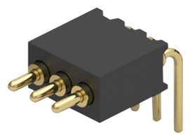 MILL-MAX 854-22-003-20-001101 CONNECTOR, HEADER, 3POS, 1ROW, 1.27MM