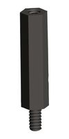 KEYSTONE 4981 STANDOFF, NYLON, HEX M-F, 8-32, 9.5MM