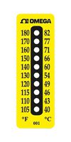 OMEGA TL-10-290-30 LABEL, NON-REVERSE STRIP, 10PT, 193DEG C