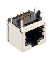 L-COM SMJ-RJ45S90 RJ45 CONN, R/A, JACK, 8P8C, 1PORT