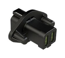 AMPHENOL SINE/TUCHEL AT04-6P-PM14 RCPT HOUSING, 6POS, THERMOPLASTIC, BLK