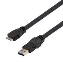 L-COM CAU3HFAMB-BLK-2M
