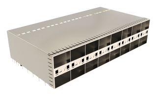 AMPHENOL COMMUNICATIONS SOLUTIONS UE864T262020361. CONN CAGE, SFP, 4PORT, PRESS-FIT