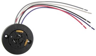 AMPHENOL COMMUNICATIONS SOLUTIONS FLA-R2162-30. LED CONN, RCPT, 5POS, CABLE MOUNT, 16AWG