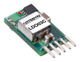 ARTESYN EMBEDDED TECHNOLOGIES LDO03C-005W05-VJ DC-DC CONVERTER, 0.59V TO 5.1V, MODULE