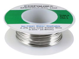 CHIP QUIK SMDSWLF .031 1OZ Small Spool Solder Wire-Lead Free