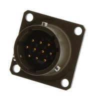 AMPHENOL INDUSTRIAL MS3112E12-10P. CIRCULAR CONN, RCPT, SIZE 12, 10POS, BOX