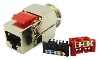 STEWART CONNECTOR SS-77100-015 ARJ45 CONN, JACK, 8P8C, 1PORT, CAT8.2