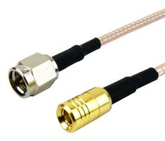 FAIRVIEW MICROWAVE FMC0216315-24 CBL ASSY, SMA PLUG-SMB PLUG, 50 OHM, 24"