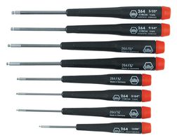 WIHA 26490 8 PIECE PRECISION INCH BALL-END HEX DRIV