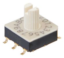 NKK SWITCHES FD02KR16P ROTARY CODED SWITCH, 16POS, 20V, SMD