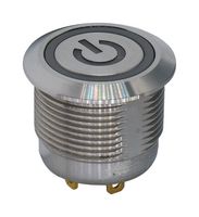 C&K COMPONENTS ATPS19SL0000M0SA04G. ANTI VANDAL SW, SPST, 2A, 36VDC, PANEL