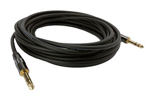 IO AUDIO TECHNOLOGIES IO-BP176010-T3MCH CABLE ASSY, 1/4" STEREO PLUG-PLUG, 10FT