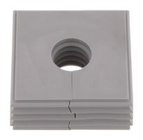 WEIDMULLER 2584510000 CABLE GROMMET, OPEN, TPE, GREY
