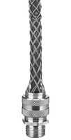 HUBBELL WIRING DEVICES 07401017 DELUXE CORD GRIP, ALUMINIUM, 15.9MM