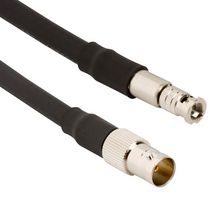 AMPHENOL RF 095-850-216M050 RF CABLE ASSY, HD BNC PLUG-BNC JACK, 19.