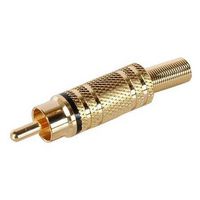 MCM 27-905 I.D..219 in Black RCA Type Plug