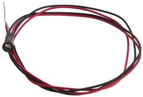 DIALIGHT 558-6403-027F LED PANEL INDICATOR, 3.97MM, WHT, 3.3VDC
