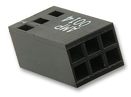 TE CONNECTIVITY - AMP 87456-2. CRIMP HOUSING, 2 ROW, 2X3WAY