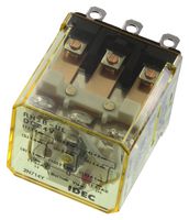 IDEC RH3B-ULDC24V. RELAY, 3PDT, 110VAC, 30VDC, 10A